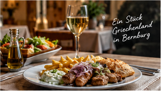 Griechische Spezialitäten im Restaurant Athen